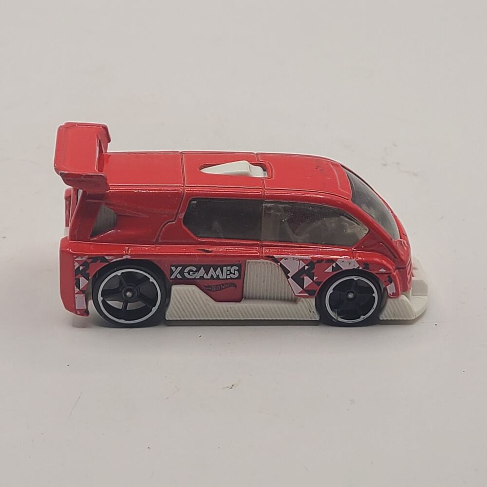 Hot Wheels X Games Logo Red Hyperliner Diecast Car 1/64 Scale Toy Vehicles